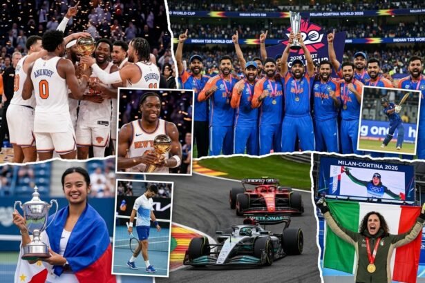 Collage of biggest sports moments from 2026