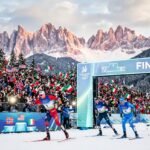 Norway athletes celebrating at Milan Cortina 2026 Winter Olympics